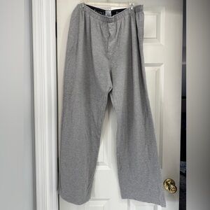 Men’s Polo by Ralph Lauren Vintage Light Gray Lounge Pants preppy classic